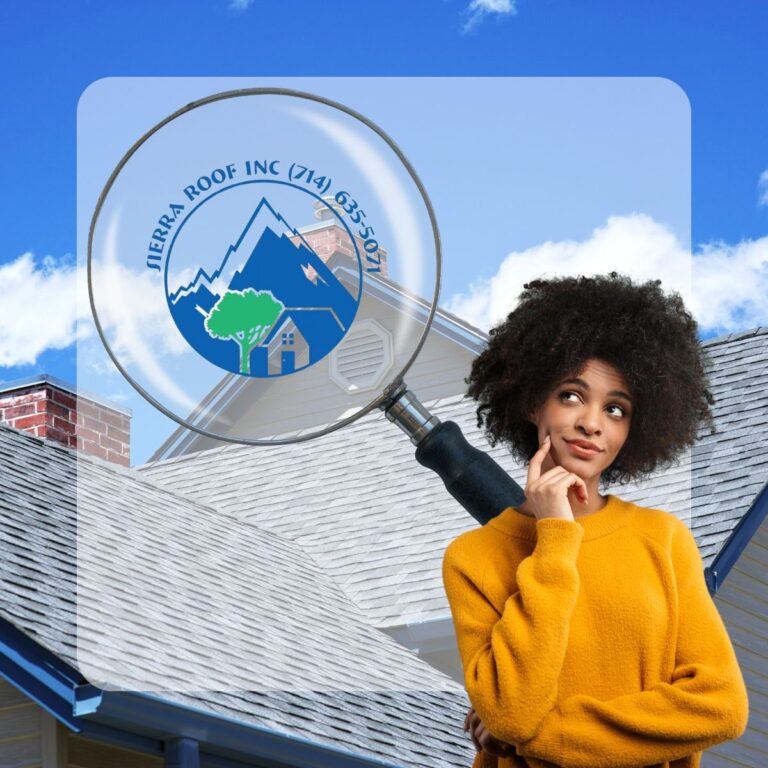 Girl thinking of choosing a roofing company in Anaheim, CA