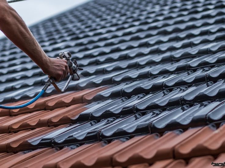 Roof pressure washing